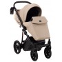Коляска 2 в 1 Bair Infinity кожа 100% BI-2238-AMO cappuccino (капучино)