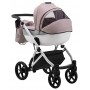 Коляска 2 в 1 Bair Next White Soft 55 латте