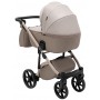Коляска 2 в 1 Adamex Nola Natura 4 cappuccino