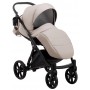Коляска 2 в 1 Bair Next кожа 100% 22 латте