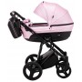 Коляска 2 в 1 Bair Play Plus BPL-107 рожевий (перламутр) - чорний