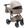 Коляска 2 в 1 Adamex Nola Natura 4 cappuccino