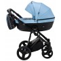 Коляска 2 в 1 Bair Play BP-7/69 блакитний-чорний