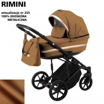 Коляска 2 в 1 Adamex Rimini ECO шкіра 100% RI-255