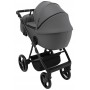 Коляска 2 в 1 Adamex Blanc Eco SA-4 темно-серый