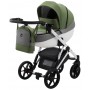 Коляска 2 в 1 Bair Next White Soft 54 зеленый
