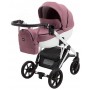 Коляска 2 в 1 Bair Next White Soft 70 темно-сиреневый