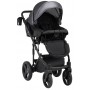 Коляска 2 в 1 Bair Play Plus BPL-114 графіт (перламутр) - чорний
