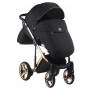 Коляска 2 в 1 Adamex Chantal Polar (Gold) C1-A чорний