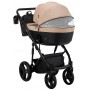 Коляска 2 в 1 Bair Play BP-55/69 бежевий-чорний