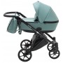 Коляска 2 в 1 Bair Tokyo кожа 100% 21 нефрит