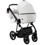 Коляска 2 в 1 Bair Infinity кожа 100% BI-2300-AMO white (белый)