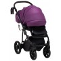 Коляска 2 в 1 Bair Infinity шкіра 100% BI-07 purple (фіолетовий)