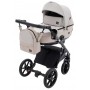 Коляска 2 в 1 Bair Kiwi Plus ECO BKP-32/33 бежевый / капучино