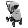 Коляска 2 в 1 Adamex Blanc Special Edidion PS-586 серый