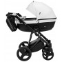 Коляска 2 в 1 Bair Play BP-51/69 белый-черный