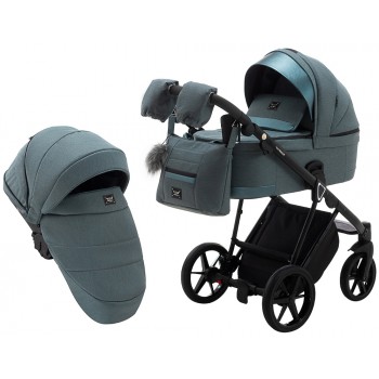 Коляска 2 в 1 Adamex Gallo Thermo GA-5 aquamarine