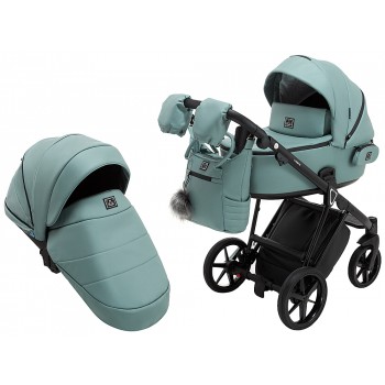 Коляска 2 в 1 Adamex Porto ECO кожа 100% SA-20