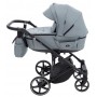 Коляска 2 в 1 Adamex Ziko Tip TK-60 тёмно-серый