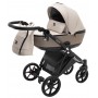 Коляска 2 в 1 Bair Tokyo кожа 100% 72 бежевый - капучино