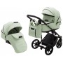 Коляска 2 в 1 Adamex Porto Light ECO кожа 100% SA-25 мята