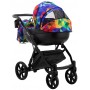 Коляска 2 в 1 Bair Next Soft 24 Різнокольоровий (калейдоскоп)