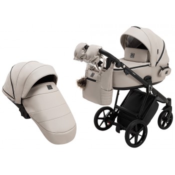 Коляска 2 в 1 Adamex Porto ECO кожа 100% SA-7