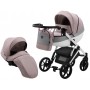 Коляска 2 в 1 Bair Next White Soft 55 латте