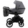 Коляска 2 в 1 Bair Kiwi Soft BKS-218 сірий - графіт (шкіра)
