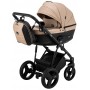 Коляска 2 в 1 Bair Play BP-55/69 бежевий-чорний