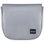 Коляска 2 в 1 Bair Polo (Silver) шкіра 100% 31S сірий (перламутр)