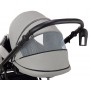Коляска 2 в 1 Bair Infinity кожа 100% BI-2232-AMO grey (серый)