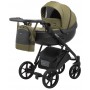 Коляска 2 в 1 Bair Next кожа 100% 12 хаки
