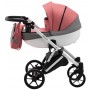Коляска 2 в 1 Bair Next White Soft 53 коралловый