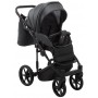 Коляска 2 в 1 Adamex Porto Light ECO кожа 100% SA-5 графит