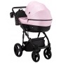 Коляска 2 в 1 Bair Play Plus BPL-107 рожевий (перламутр) - чорний