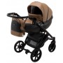 Коляска 2 в 1 Bair Next кожа 100% 38 карамель