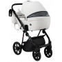 Коляска 2 в 1 Bair Infinity кожа 100% BI-2300-AMO white (белый)