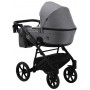 Коляска 2 в 1 Bair Kiwi Soft BKS-218 сірий - графіт (шкіра)