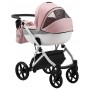 Коляска 2 в 1 Bair Next White Soft 56 светло-розовый