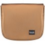 Коляска 2 в 1 Bair Polo (Black) шкіра 100% 28 срібло (перламутр)