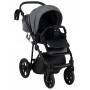 Коляска 2 в 1 Bair Infinity шкіра 100% BI-2233-AMO graphite (графіт)