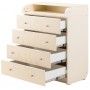 Пеленальный комод Babyroom Комод Жирафик 102x80x50  ваниль