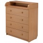 Пеленальний комод Babyroom Комод 4 тел. Big 102x80x50 бук