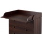 Пеленальный комод Babyroom Комод 4 тел.Big 102x80x50  орех темный