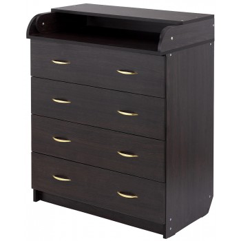 Пеленальний комод Babyroom Комод 4 тел. Big 102x80x50 венге