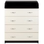 Пеленальний комод Babyroom Комод 4 тел. Big 102x80x50 венге-ваніль