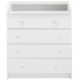 Пеленальний комод Babyroom Комод Жирафик 102x80x50 білий