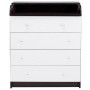 Пеленальний комод Babyroom Комод Жирафик 102x80x50 венге-білий