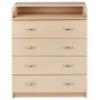 Пеленальный комод Babyroom CMD-04 Big  дуб молочный